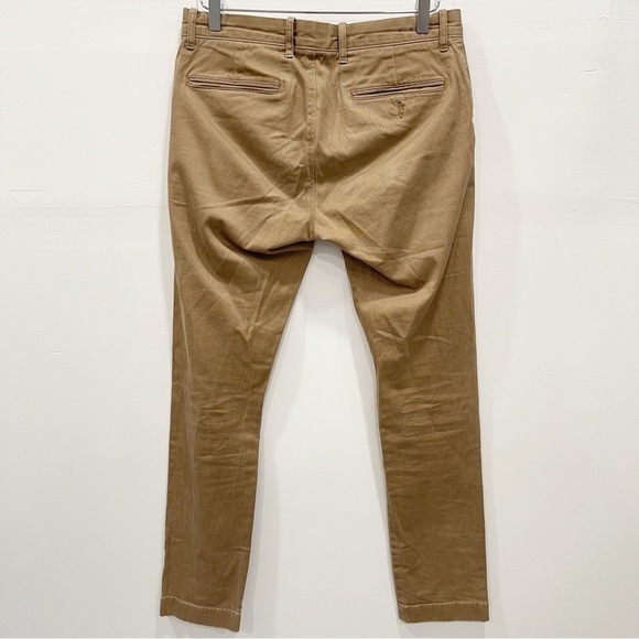 J. Crew 484 Slim-Fit Stretch Chino Pants Men’s W30 L32 Tan Cotton - Picture 2 of 10